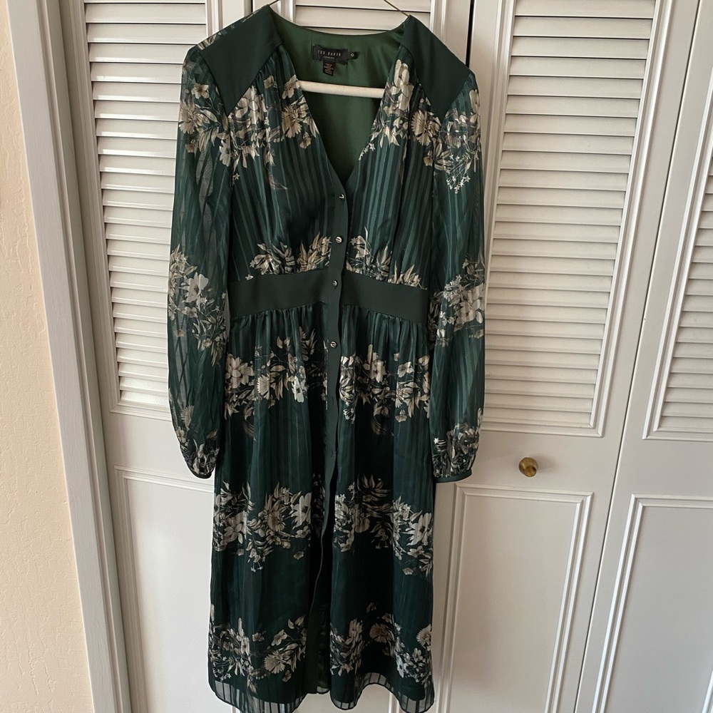 Ted Baker Delya Meadow MIDI Dress